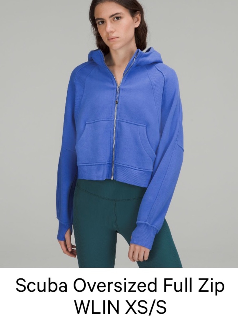 lululemon athletica Zip-Up Scuba Hoodie